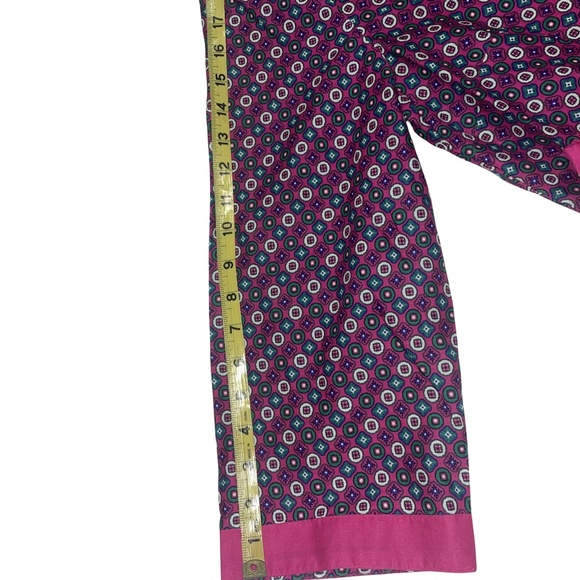 CHARTER CLUB Women's Boho 100% Cotton Tassel Tunic Pink/Berry Cool Top Size XL - Picture 13 of 16